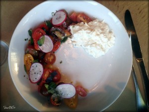 Heirloom Tomato Caprese Salad