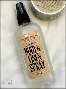 image of body and linen spray